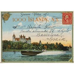 1910 CA. POSTALES: (ESTADOS UNIDOS). 10 SOUVENIR FOLDERS DE CIUDADES DE ESTADOS UNIDOS Y CANADA: Was