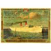 Image 1 : (Texto en Francés). COMPAGNIE GENERAL TRANSATLANTIQUE. PAQUEBOT POSTE ´ESPAGNE´. (1925 CA.). 83x118c