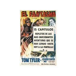 THE PHANTOM (Cartel US.). EL FANTASMA. 1944. 100x70cm. (40x27in.). Offset. B-. Diversas restauracion