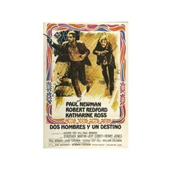 BUTCH CASSIDY AND THE SUNDANCE KID. DOS HOMBRES Y UN DESTINO. 1969. 100x70cm. (40x27in.). Offset. A-