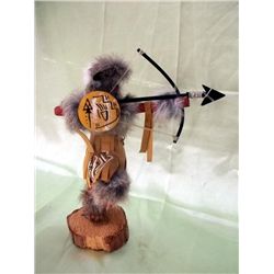 Buffalo Warrior Kachina - By Jacida Loley