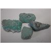 Image 2 : Lot Of 4 - Light Blue Turquoise Nuggets