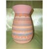 Image 1 : Navajo Painted & Etched Red Clay Vase