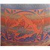 Image 3 : Large Navajo Butterfly Painted & Etched Vase