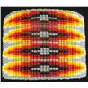 Image 2 : Navajo Beaded Cuff Bracelet - 2" Wide