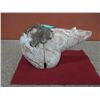 Image 2 : Large Stone Carved Bear - Jemez Artist Adrian Wall