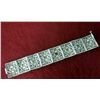 Image 2 : Fine Filigree Silver 8 Panel Bracelet w/Turquoise