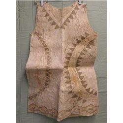 Peruvian Ocaina Tribal Dress & Tapestry