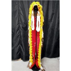 6' Cheyenne Full Headdress Or Bonnet