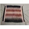 Image 4 : Small Navajo Wool Textile Rug - 16" x 16-1/2"