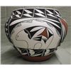 Image 2 : Large Bear Painted Acoma Bowl - R. Vallo