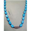 Image 2 : Turquoise, Lapis Lazuli & Silver Necklace