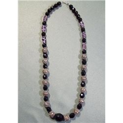17" Beaded Choker Necklace
