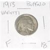 Image 1 : 1913 VARIETY 1 BUFFALO NICKEL RED BOOK VALUE IS $18.00 *RARE FINE GRADE*!! COIN CAME OUT OF SAFE!!