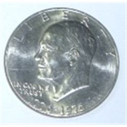 1976 BICENTENNIAL EISENHOWER "IKE" DOLLAR *RARE AU+ HIGH GRADE*!! COIN CAME OUT OF SAFE!!
