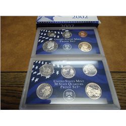 2002 US PROOF SET (WITH BOX)