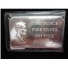 Image 1 : 1 TROY OZ .999 FINE SILVER ABE LINCOLN