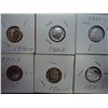 Image 1 : 1968-S-73-S PROOF ROOSEVELT DIMES 6 COINS
