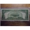 Image 2 : 1953-A $5 SILVER CERTIFICATE BLUE SEAL