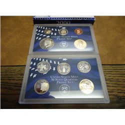 2000 US PROOF SET (WITH BOX)