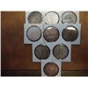 Image 2 : 9 ASSORTED MEXICO SILVER PESOS .4626 OZ. ASW