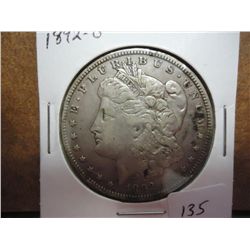 1892-O MORGAN SILVER DOLLAR