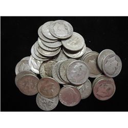 38 ASSORTED SILVER ROOSEVELT DIMES