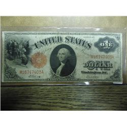 1917 LARGE SIZE US $1 NOTE