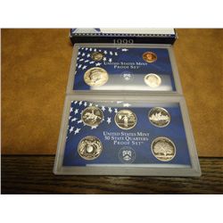 1999 US PROOF SET (WITH BOX)