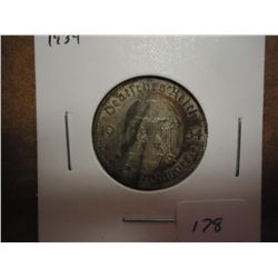 1934 GERMAN SILVER 2 MARKS