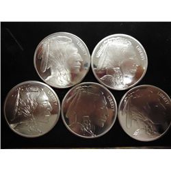 5-1 OUNCE ADVP NICKEL ROUNDS (INDIANS)