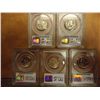 Image 2 : ALL 5 2001-P 50 STATE QUARTERS PCGS MS66'S
