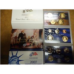 2007 US PROOF SET (WITH BOX) 14 PIECES