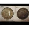 Image 1 : 2-1922 PEACE SILVER DOLLARS