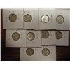 Image 2 : 10 ASSORTED MERCURY DIMES