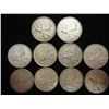 Image 1 : 10 ASSORTED CANADA SILVER 25 CENTS