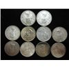 Image 2 : 10 ASSORTED CANADA SILVER 25 CENTS