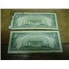 Image 2 : 2-1963 $5 US NOTES RED SEALS