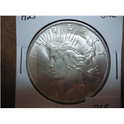 1923 PEACE SILVER DOLLAR (UNC)