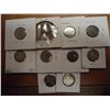 Image 2 : 10 ASSORTED SEATED LIBERTY DIMES