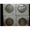 Image 1 : 1910,12-D,12-S & 15-D BARBER HALF DOLLARS