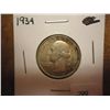 Image 1 : 1934 WASHINGTON SILVER QUARTER (UNC)