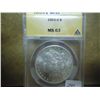 Image 1 : 1902-O MORGAN SILVER DOLLAR ANACS MS63