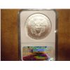 Image 2 : 2009 AMERICAN SILVER EAGLE NGC MS69 EARLY RELEASES