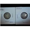 Image 1 : 1909-D & 09-S BARBER DIMES