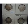 Image 1 : 1899-O,99,1900 & 00-O BARBER QUARTERS 4 COINS