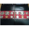 Image 1 : 1973 & 74 US PROOF SETS (WITH BOXES)