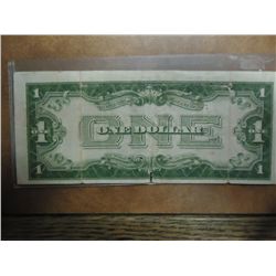 1928-A $1 SILVER CERTIFICATE FUNNY BACK