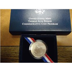 2004-P EDISON (UNC) SILVER DOLLAR