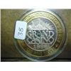 Image 2 : 1996 GRAND CASINO $10 SILVER TOKEN (UNC)